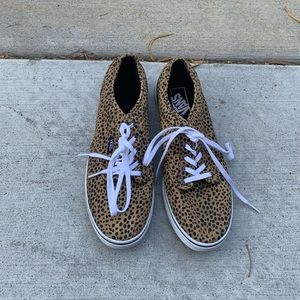 Cheetah Print Vans